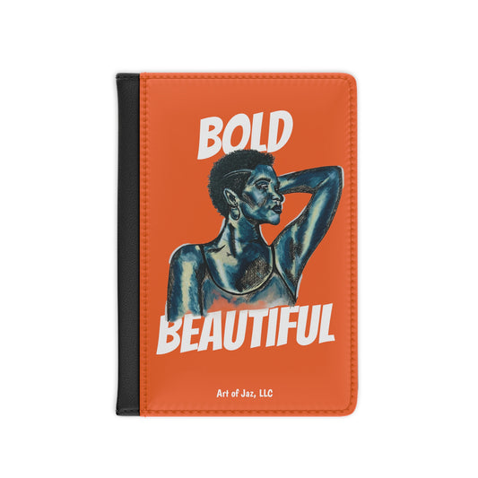 Bold and Beautiful Passport Cover (Orange)