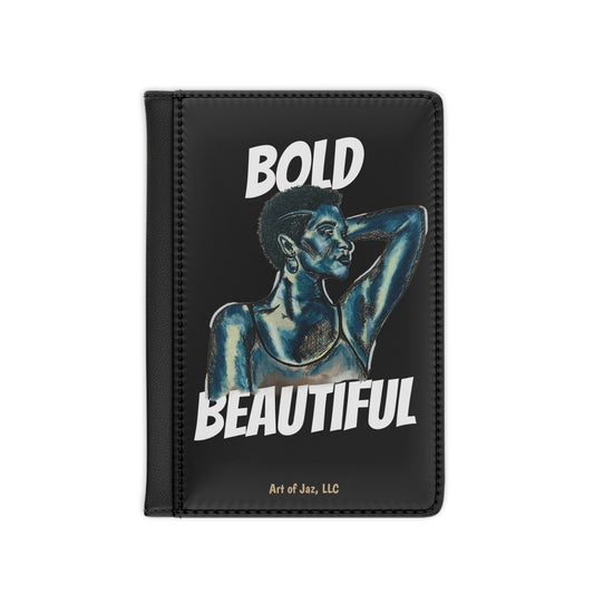 Bold and Beautiful Passport Cover (White)