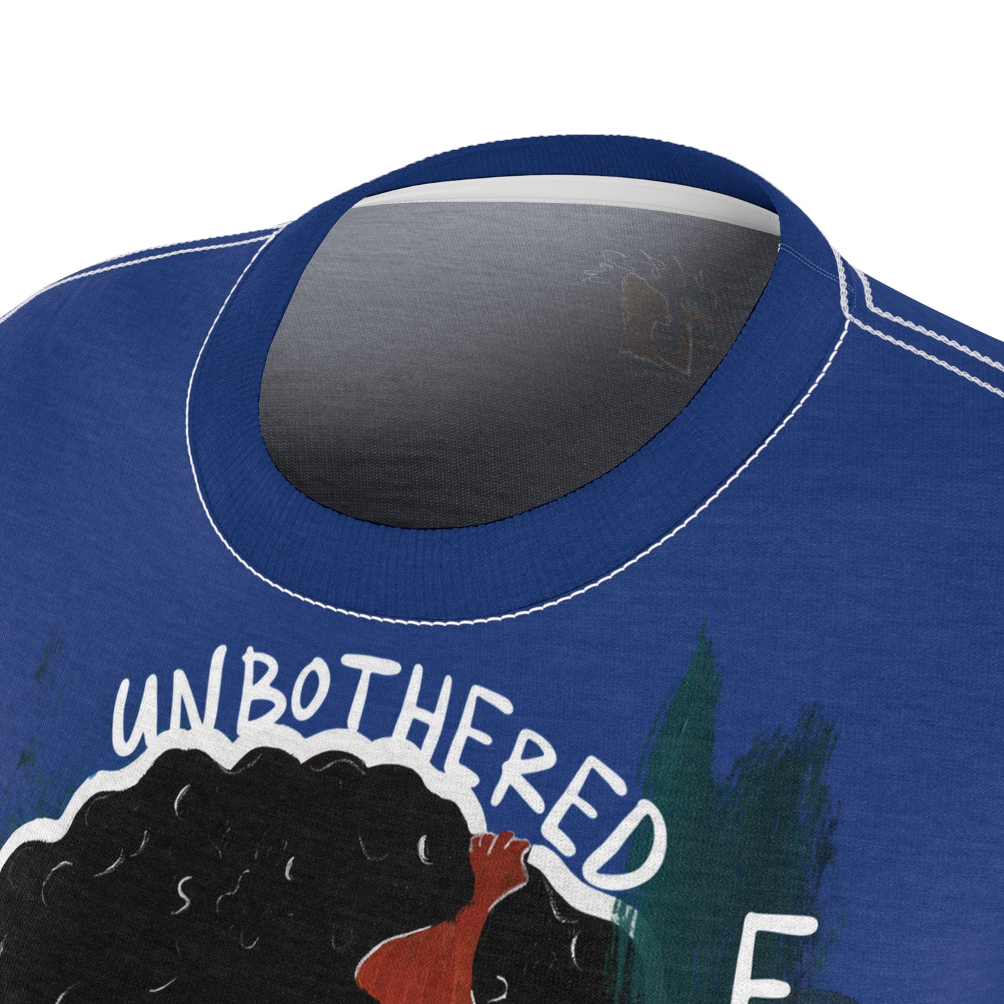 Unbothered Affirmation T Shirt (Blue)
