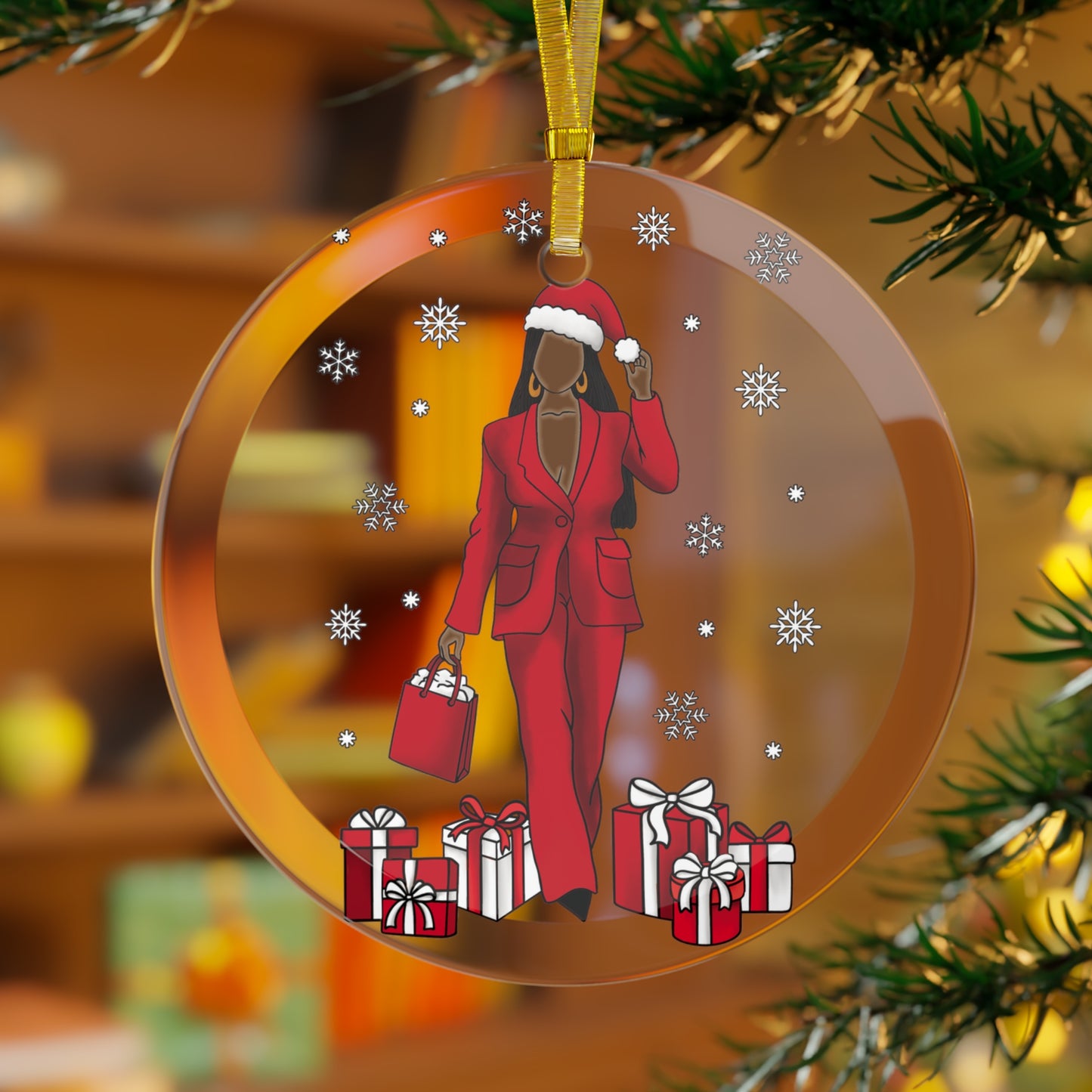 Glass Christmas Ornament