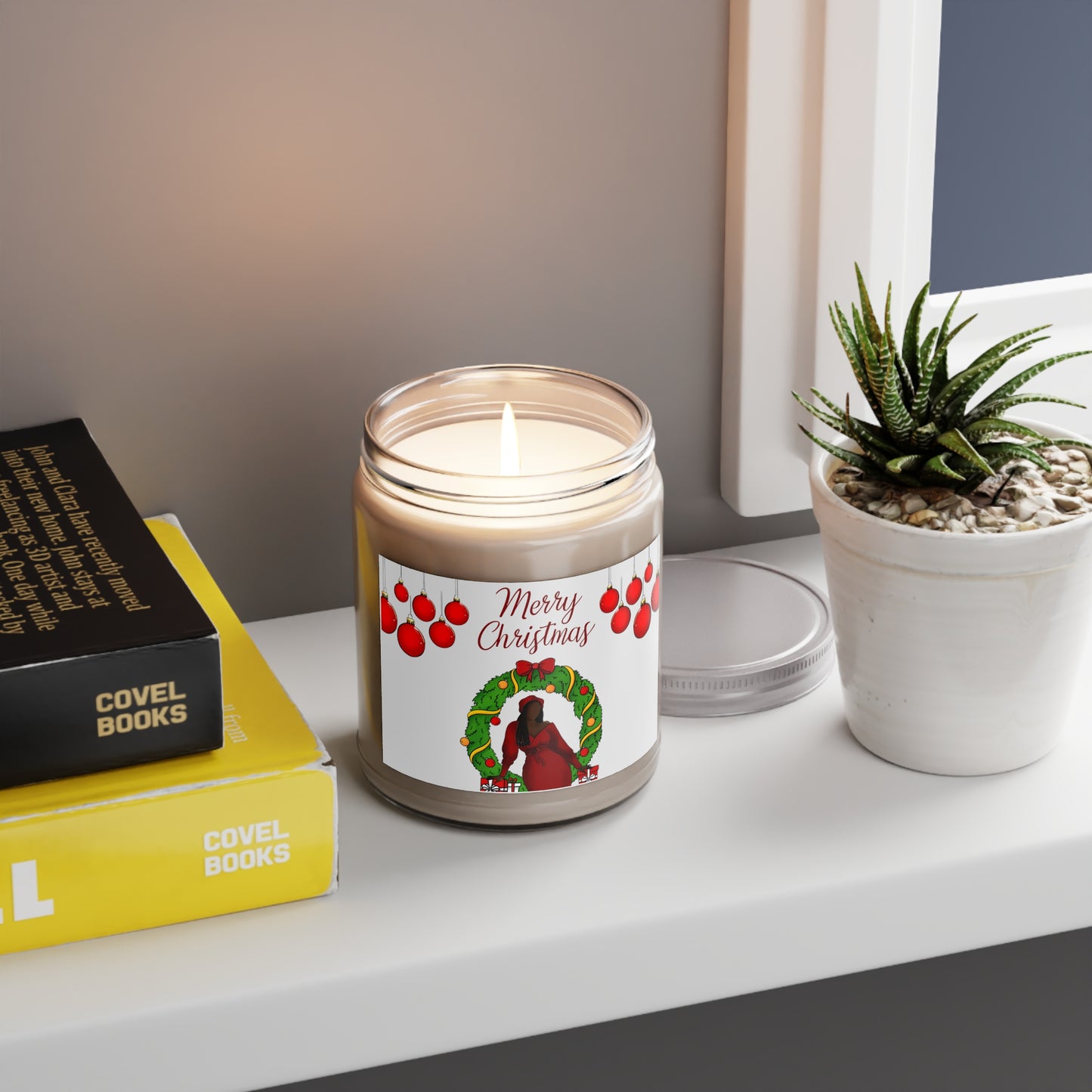 Scented Christmas Candles 2, 9oz