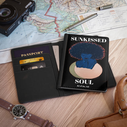 Sunkissed Soul Passport Cover (Black)