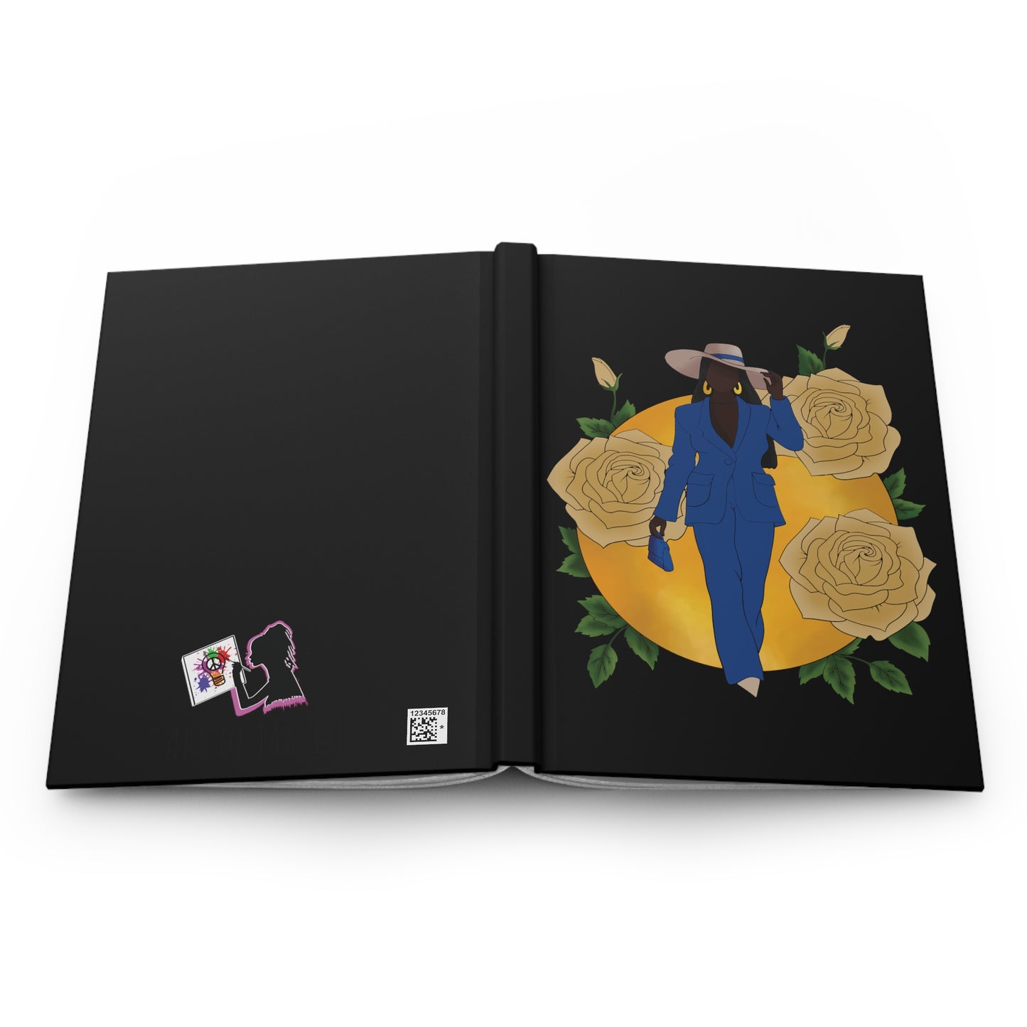 "SoRhor" Hardcover Journal (Black)