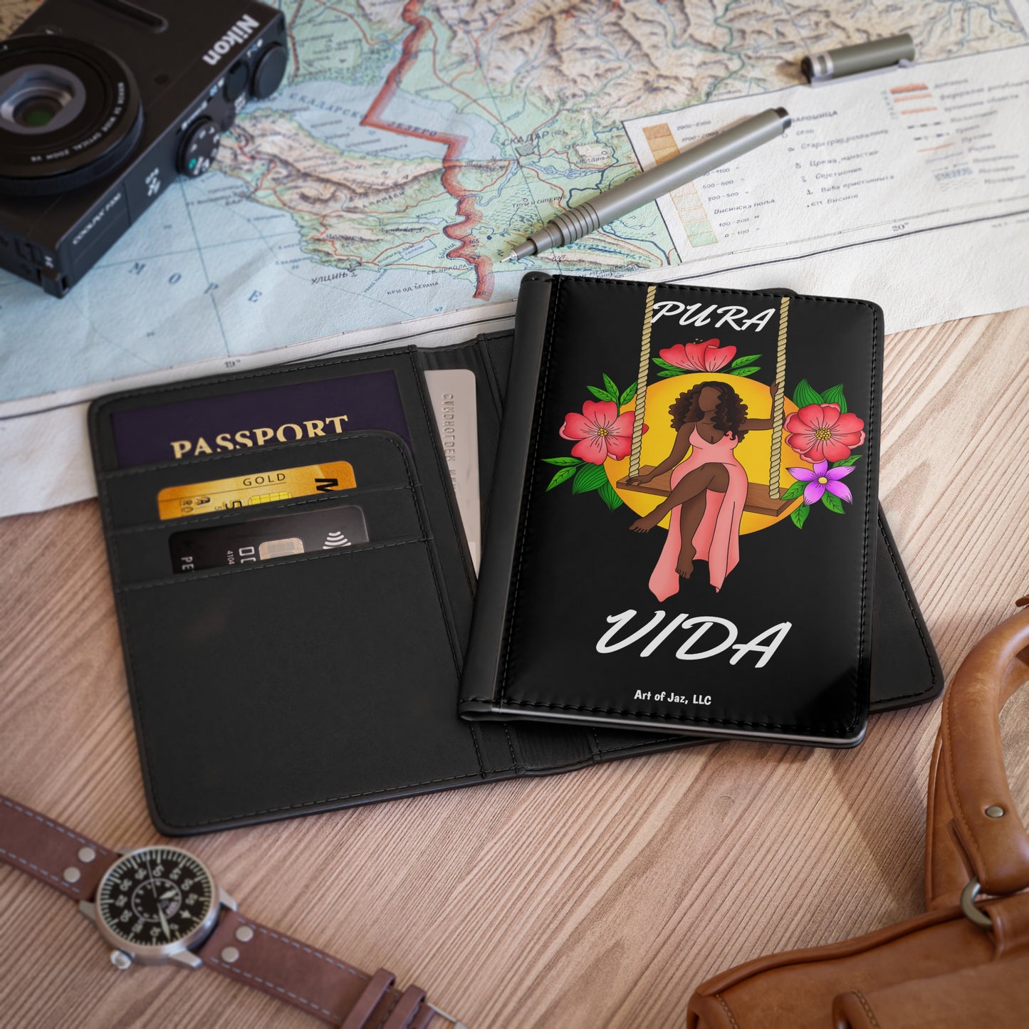 Pura Vida Passport Cover