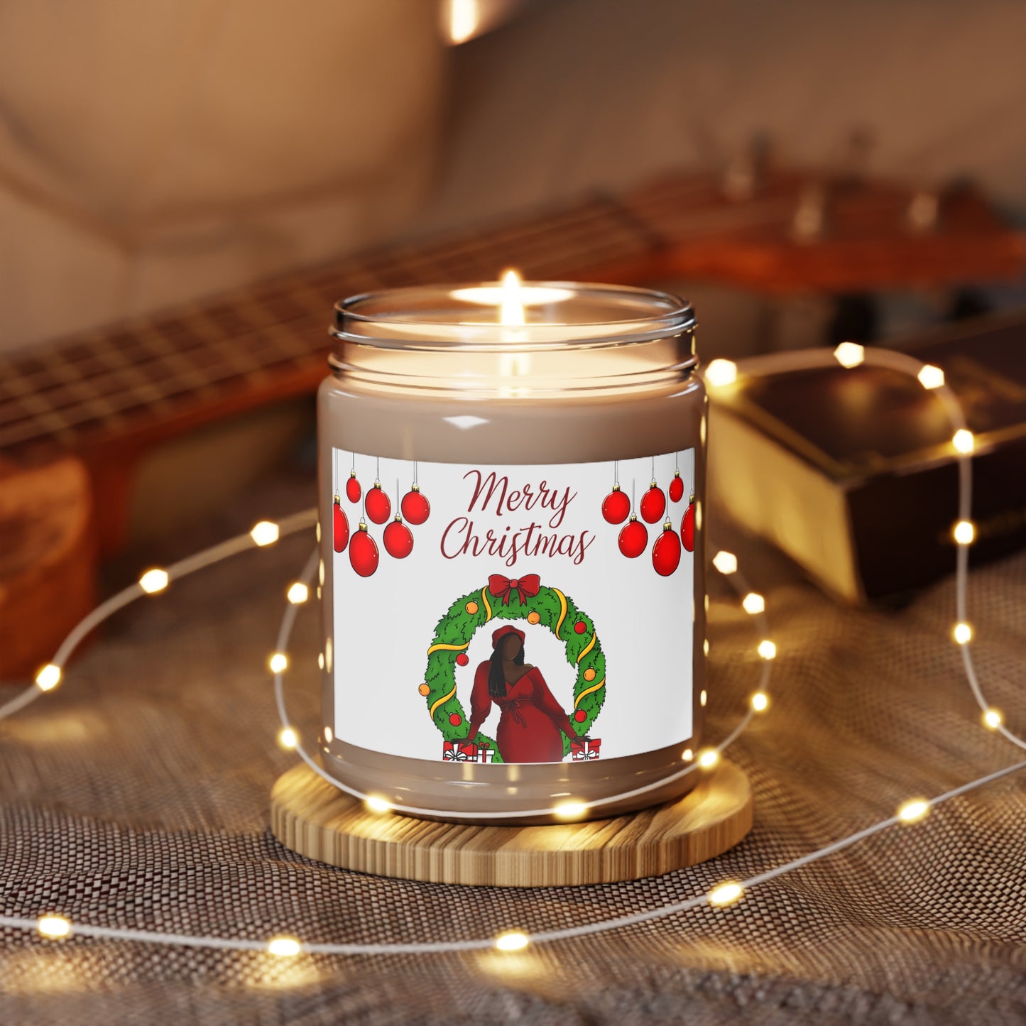 Scented Christmas Candles 2, 9oz