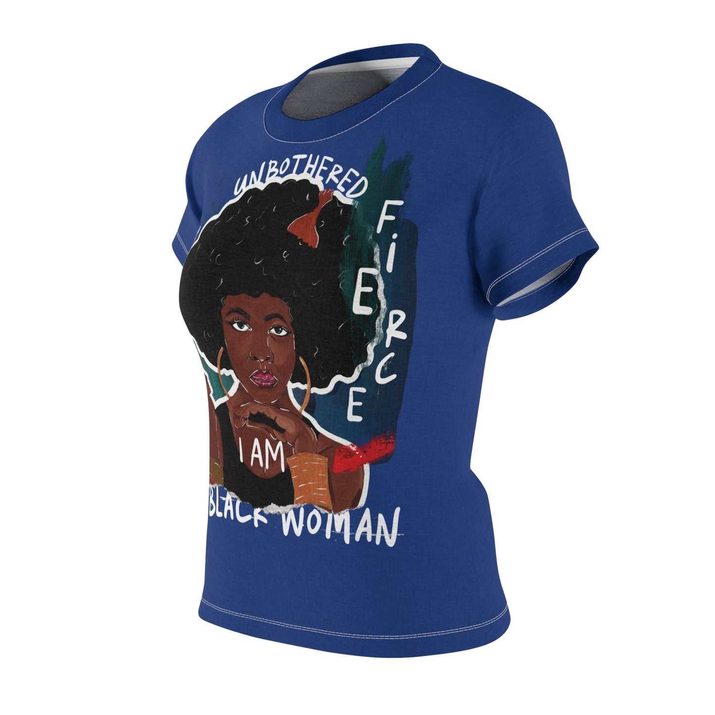 Unbothered Affirmation T Shirt (Blue)