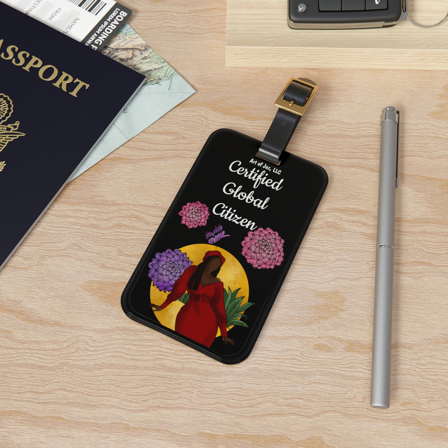 Global Citizen Luggage Tag