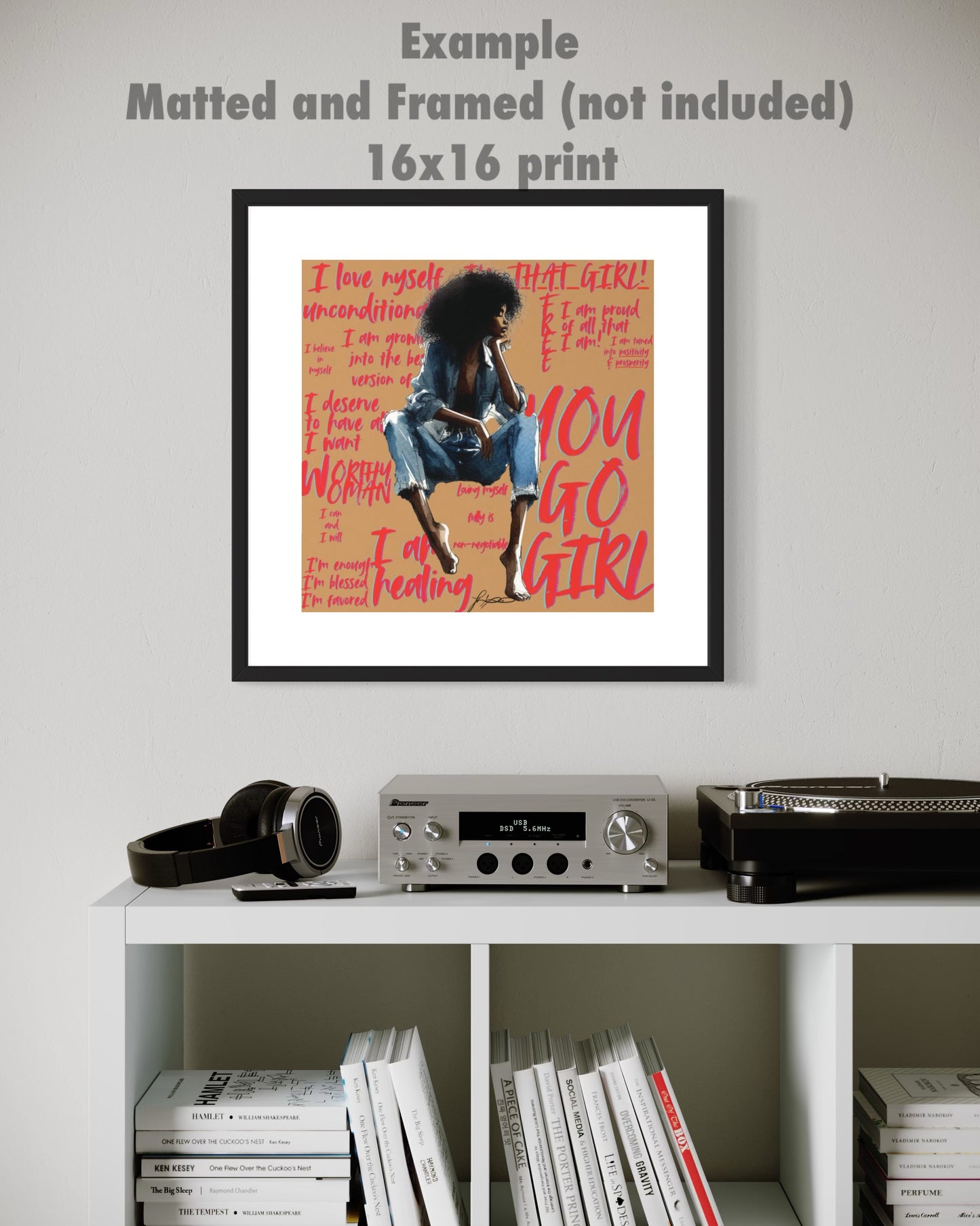 That Girl Watercolor Print