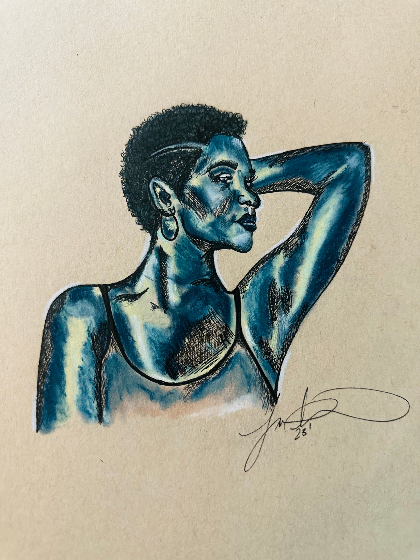 Azure Reflections Original