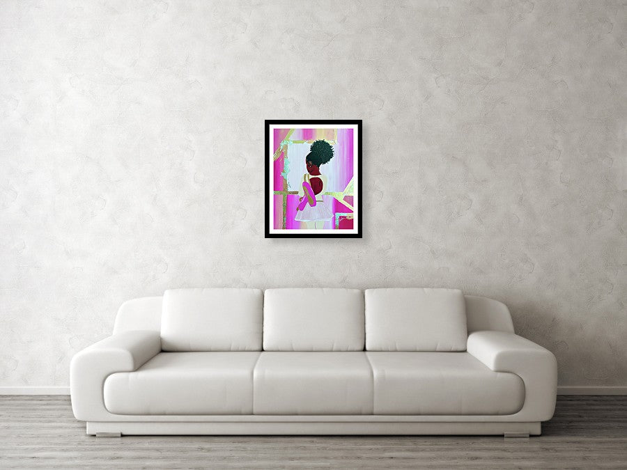 Hope In A Ballet Shoe Canvas Print