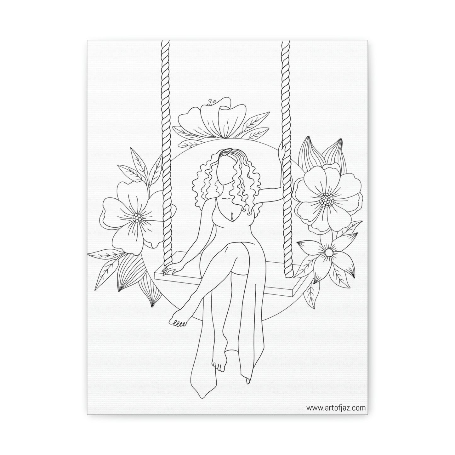 At Peace Painting Canvas