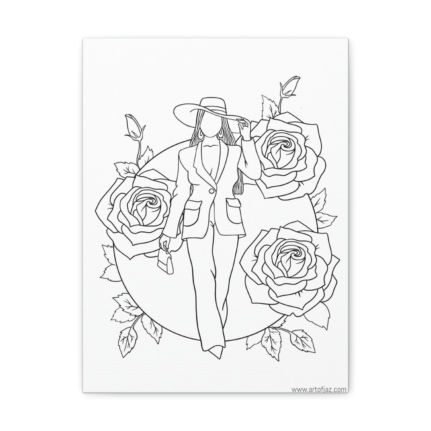 Boss Babe Painting Canvas