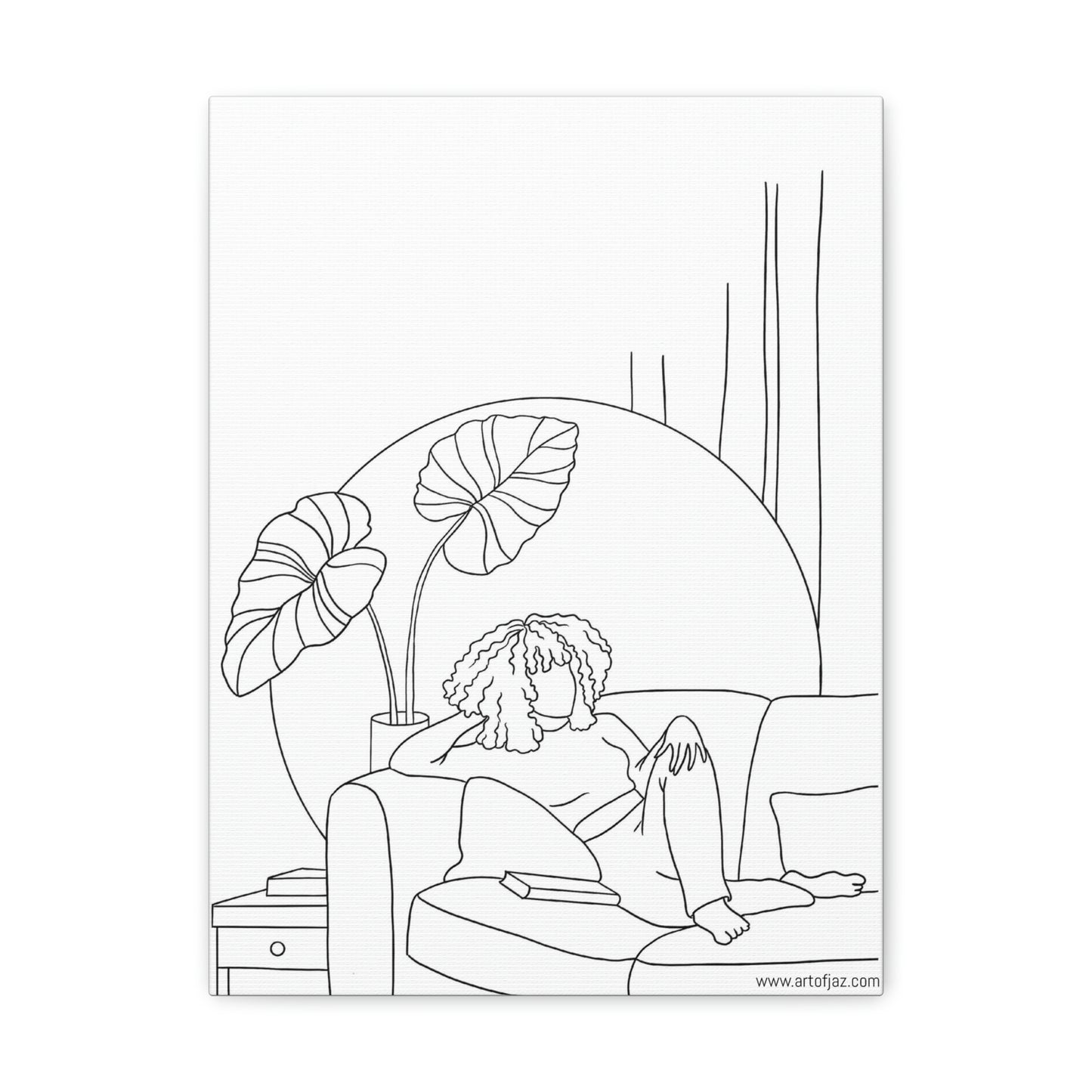 Relaxation Painting Canvas