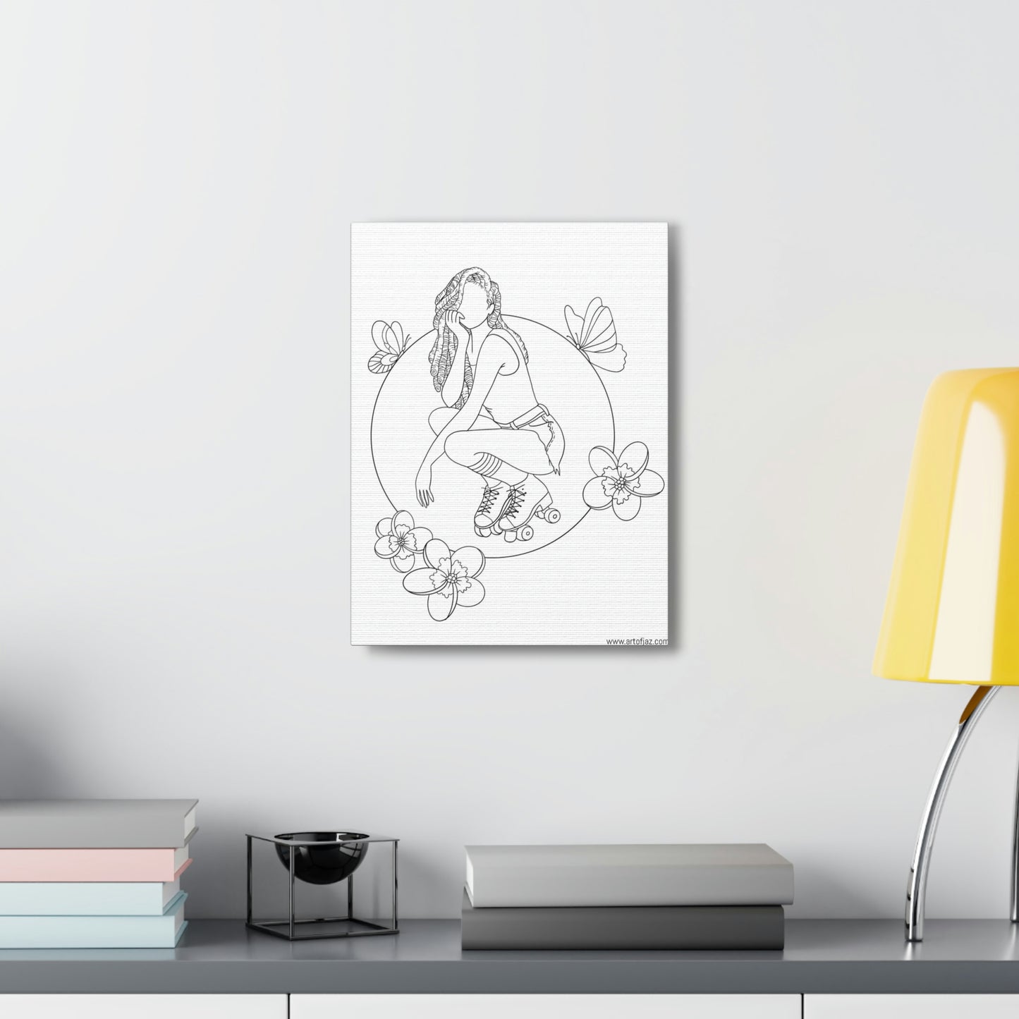 Skater Chic Painting Canvas