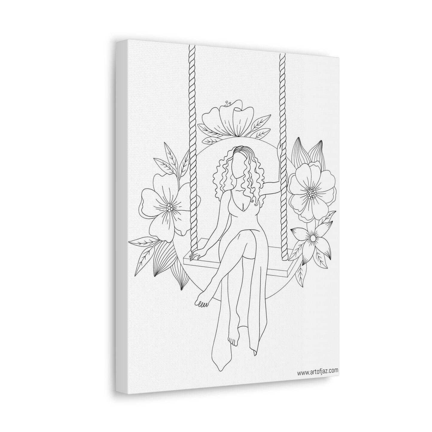 At Peace Painting Canvas