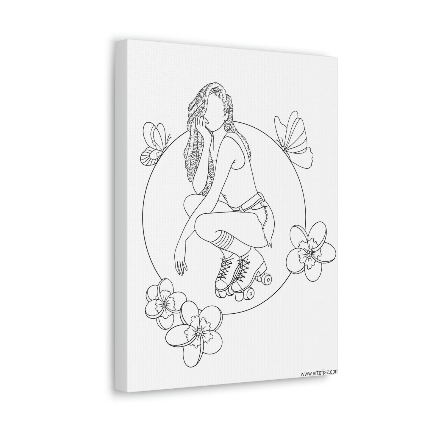 Skater Chic Painting Canvas