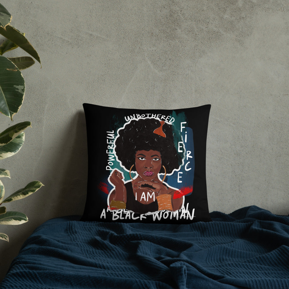 Unbothered Throw Pillow