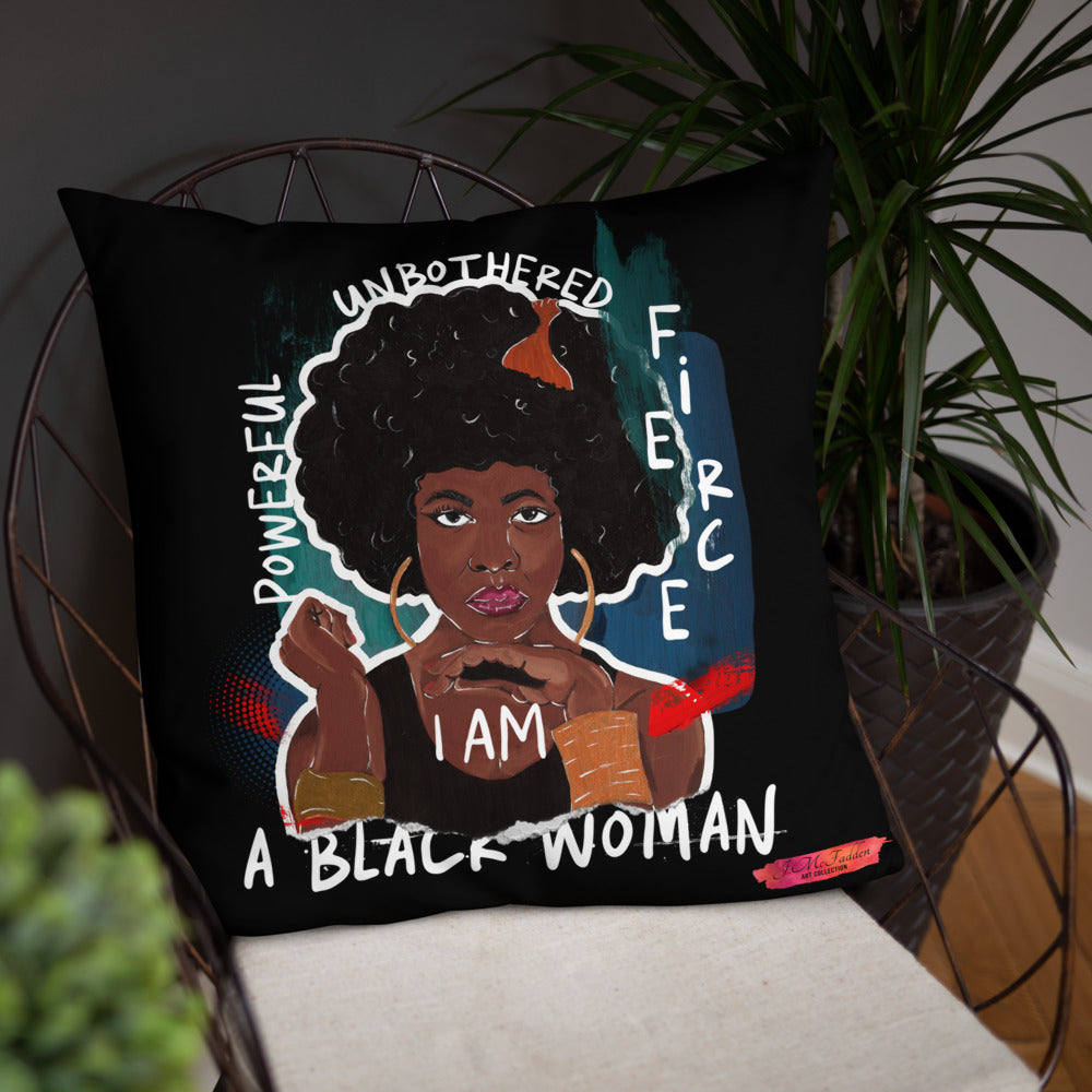 Unbothered Throw Pillow