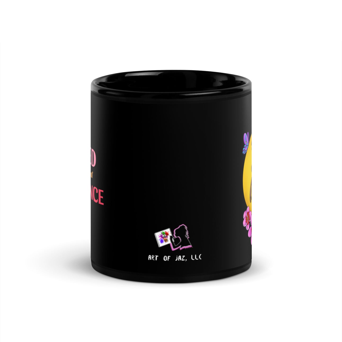 Aligned with Abundance Glossy Mug