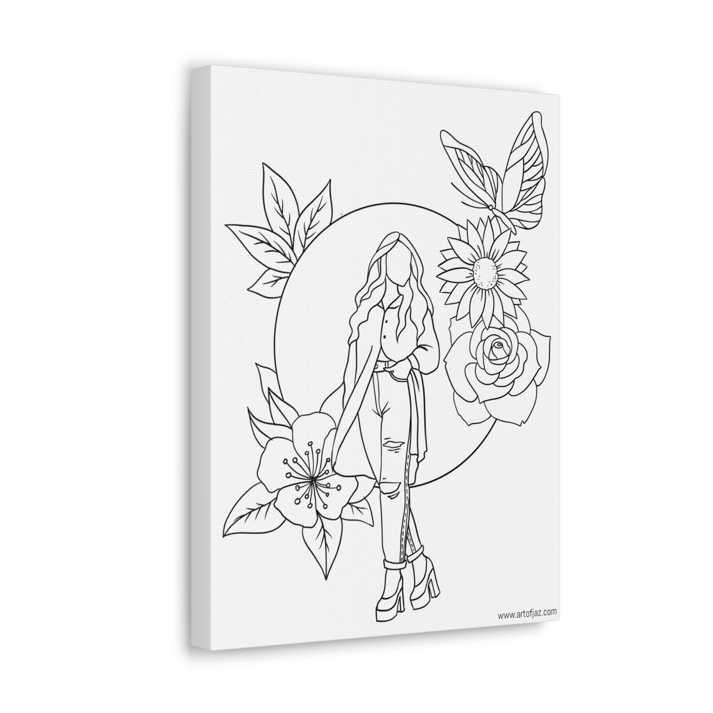 That Girl Painting Canvas