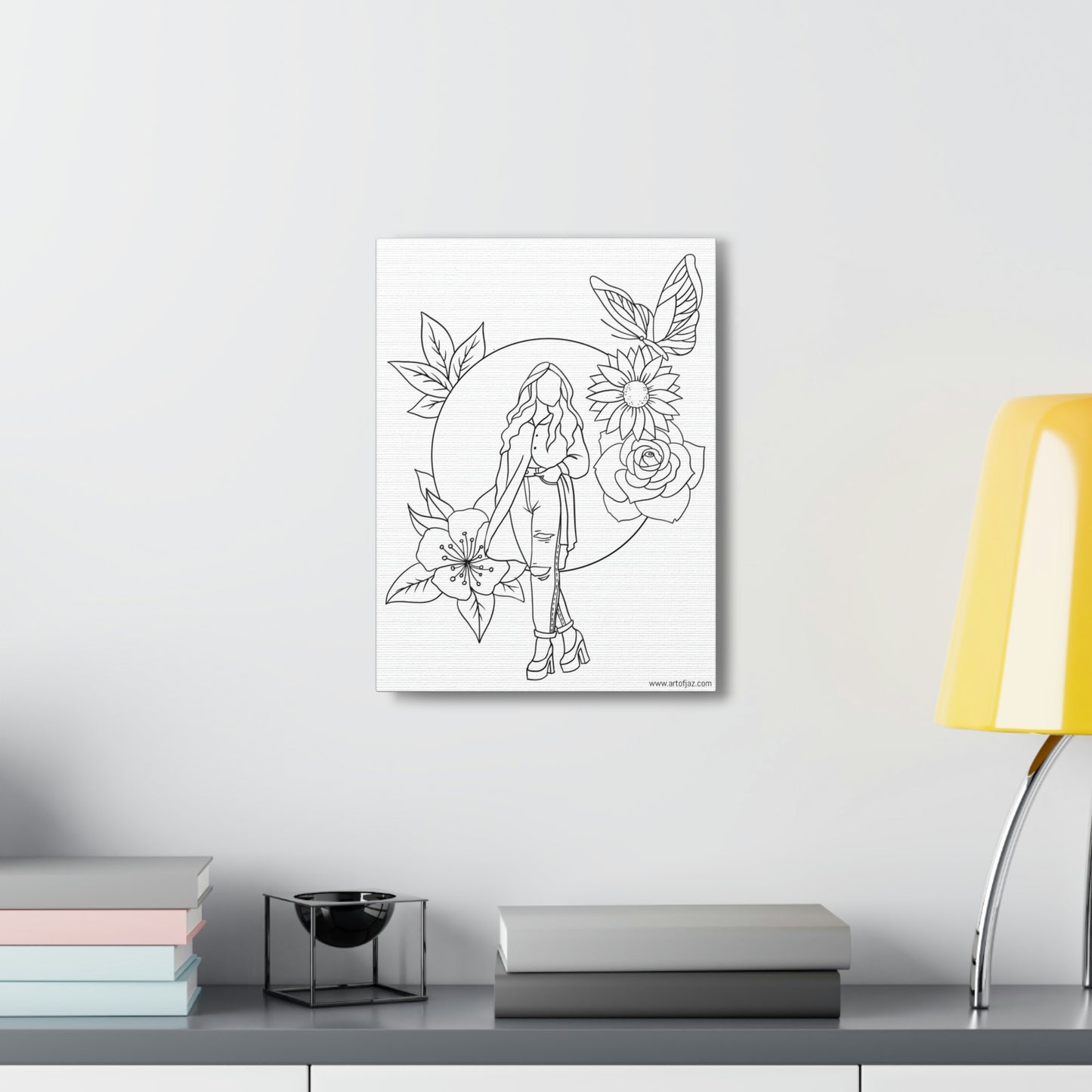 That Girl Painting Canvas