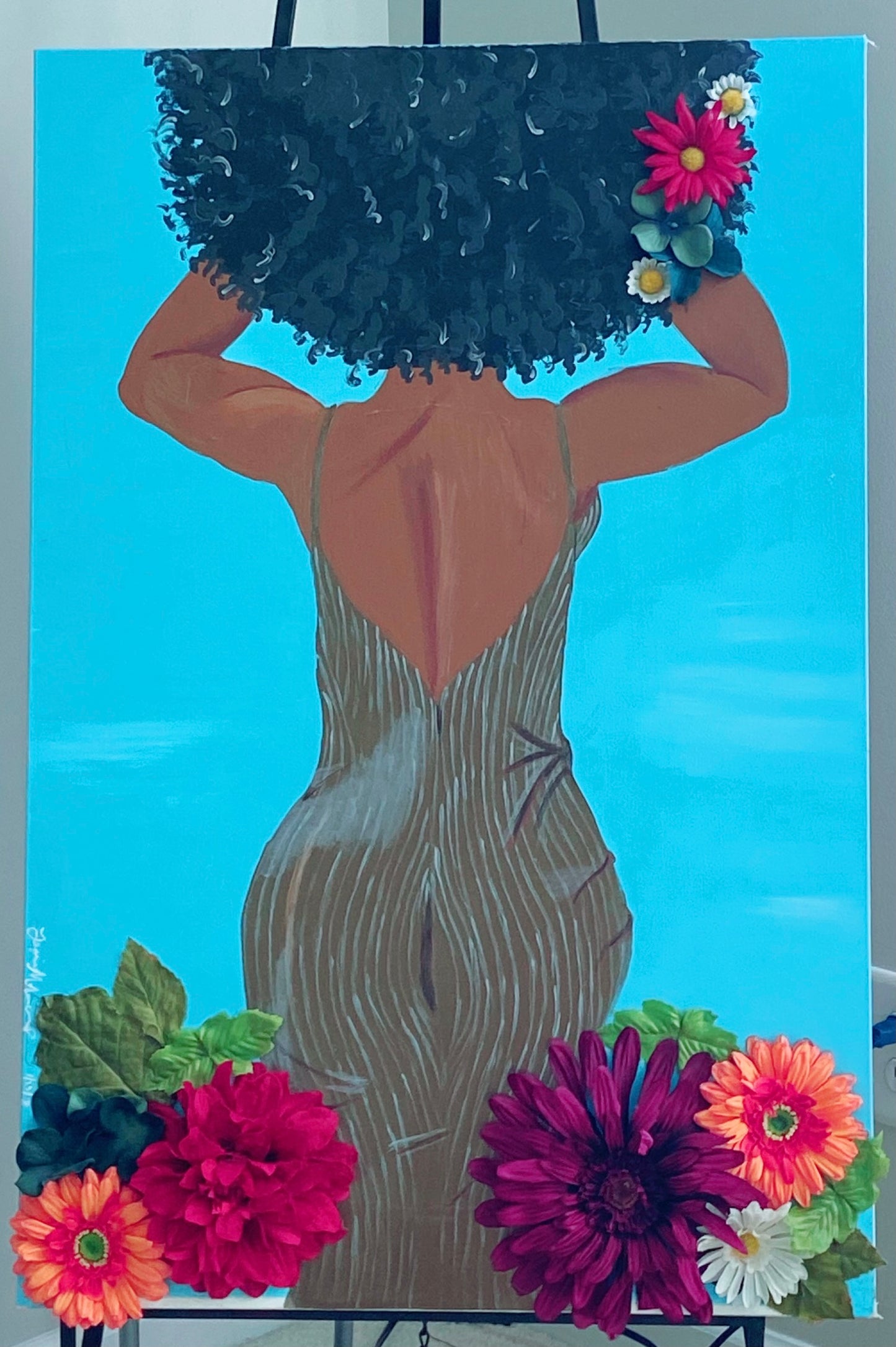 Gracefully Blooming Original, 2017