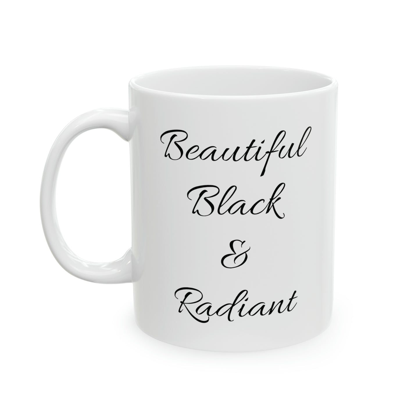 Black and Radiant- Mug