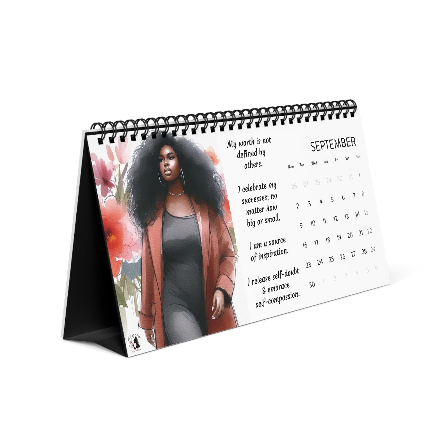 2025 Affirmation Desk Calendar