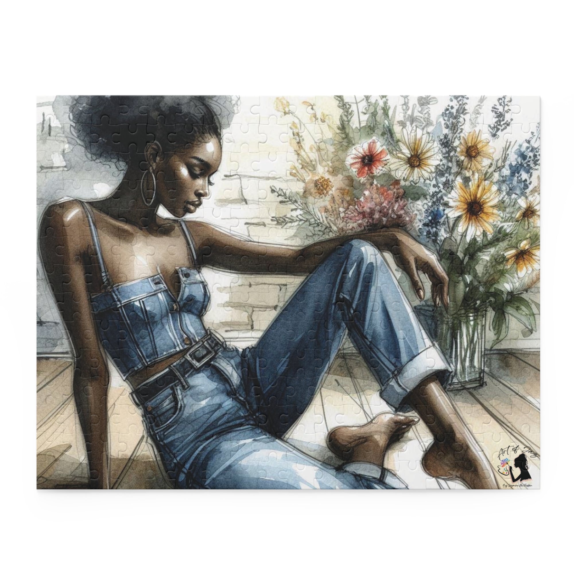 Flower Child Puzzle (252- Piece)