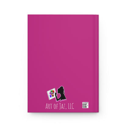 Bold and Beautiful Hardcover Journal (Pink)