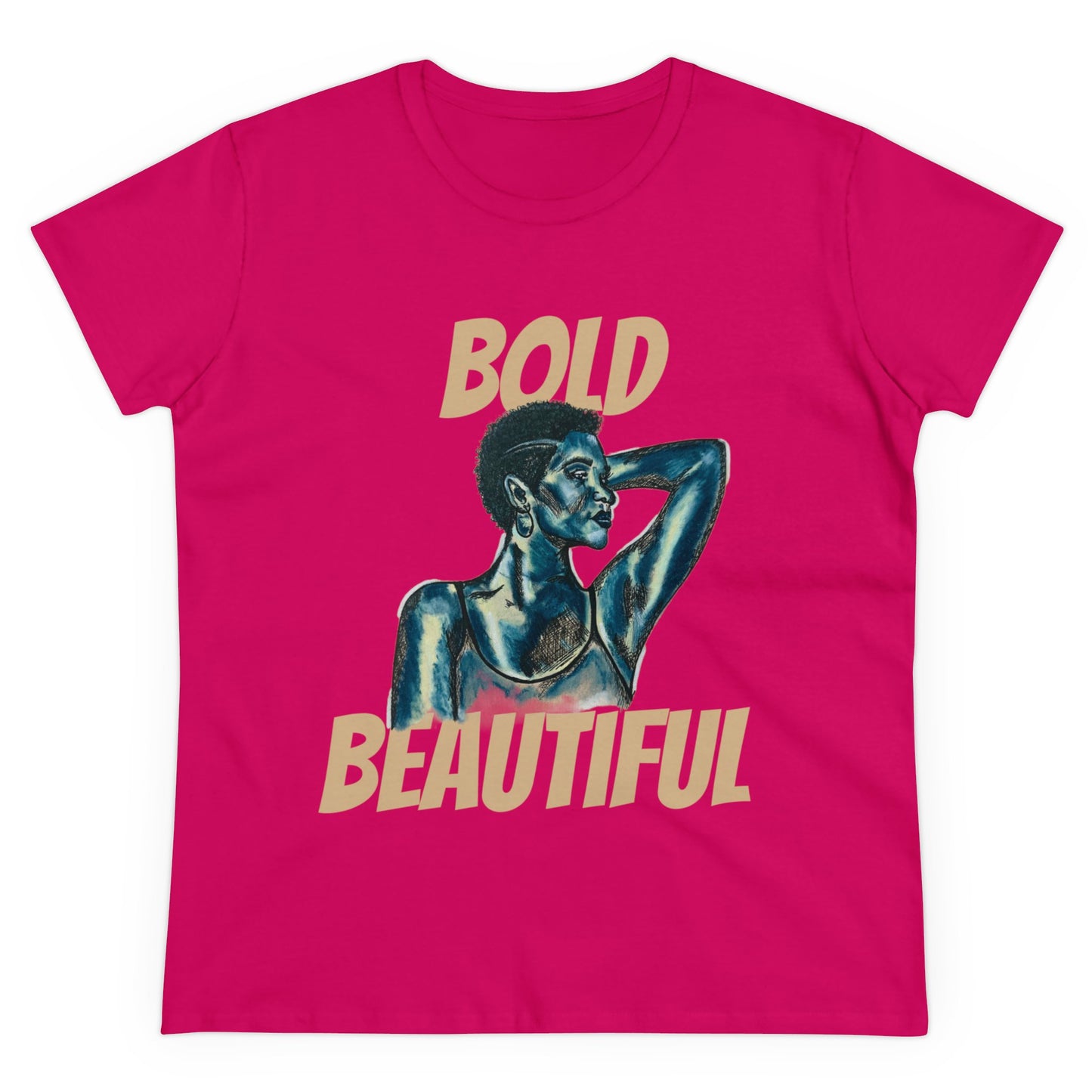 Bold and Beautiful Cotton Tee