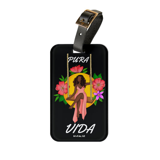 Pura Vida Luggage Tag