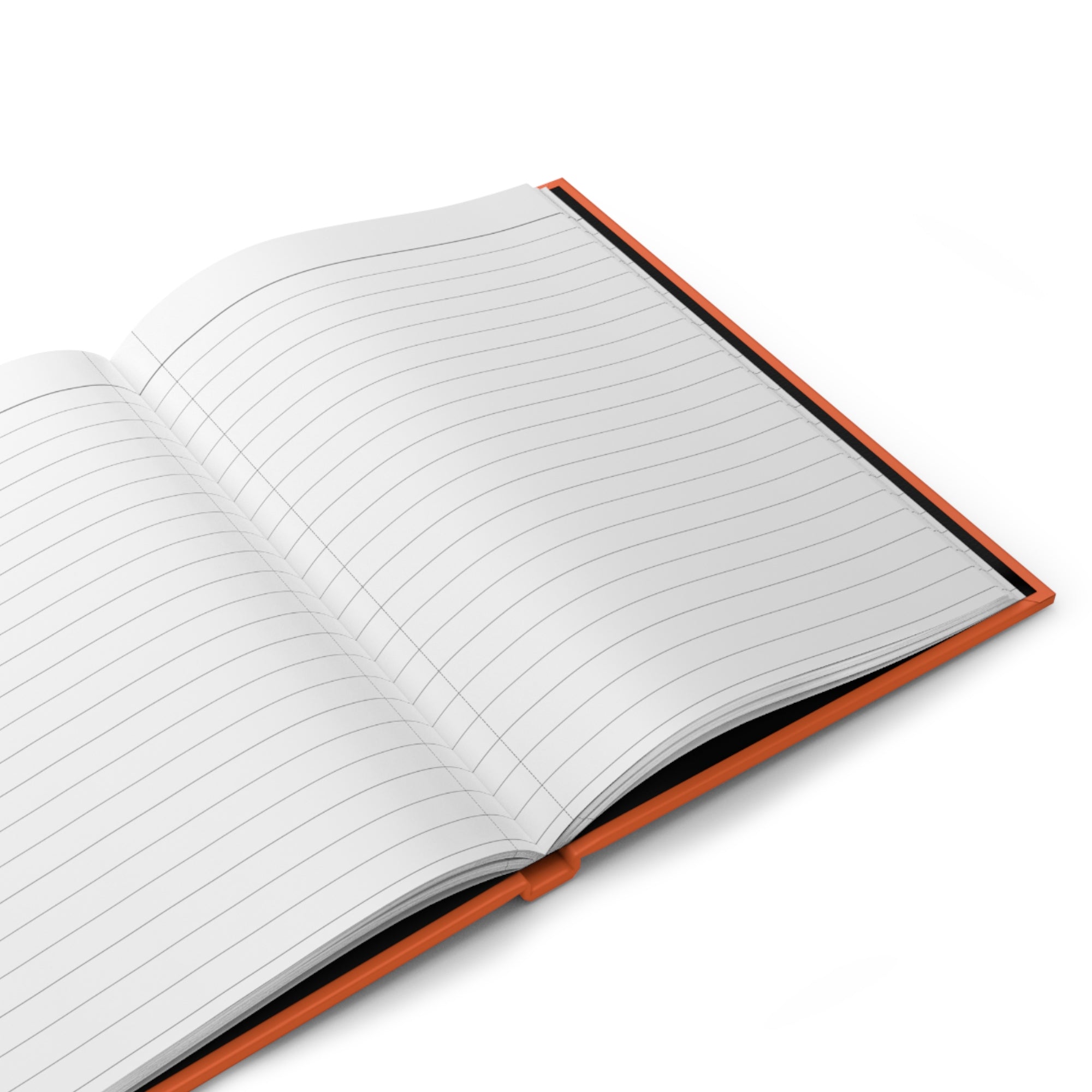 Bold and Beautiful Hardcover Journal (Orange)