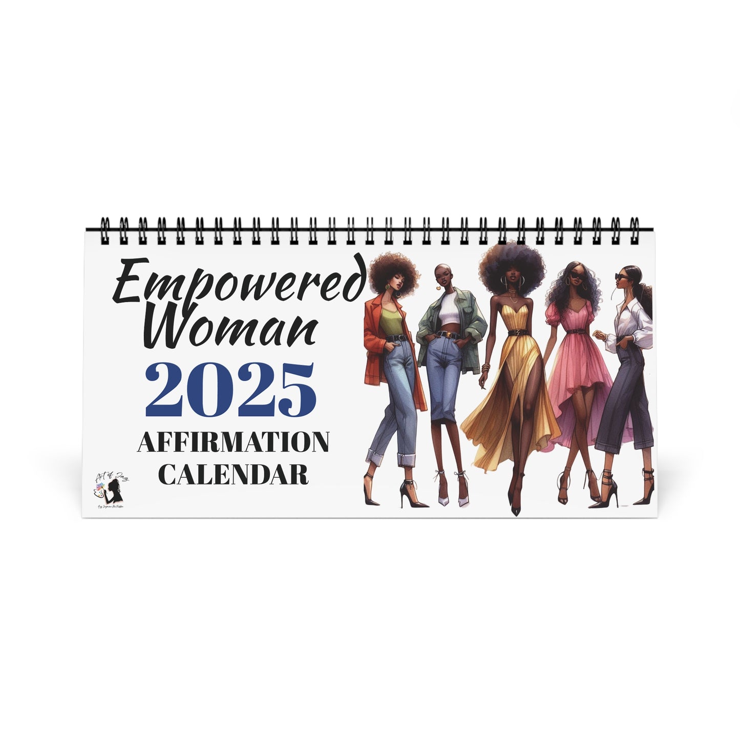 2025 Affirmation Desk Calendar