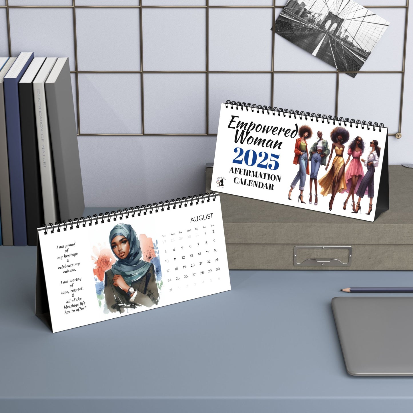 2025 Affirmation Desk Calendar