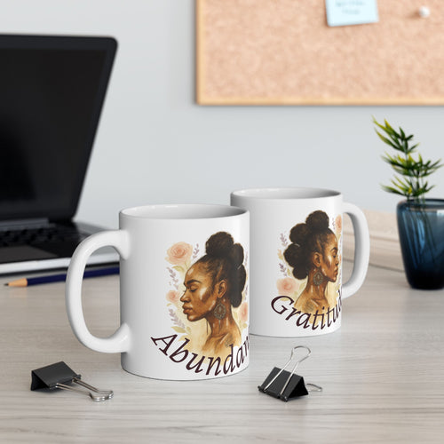 Abundance and Gratitude Mug