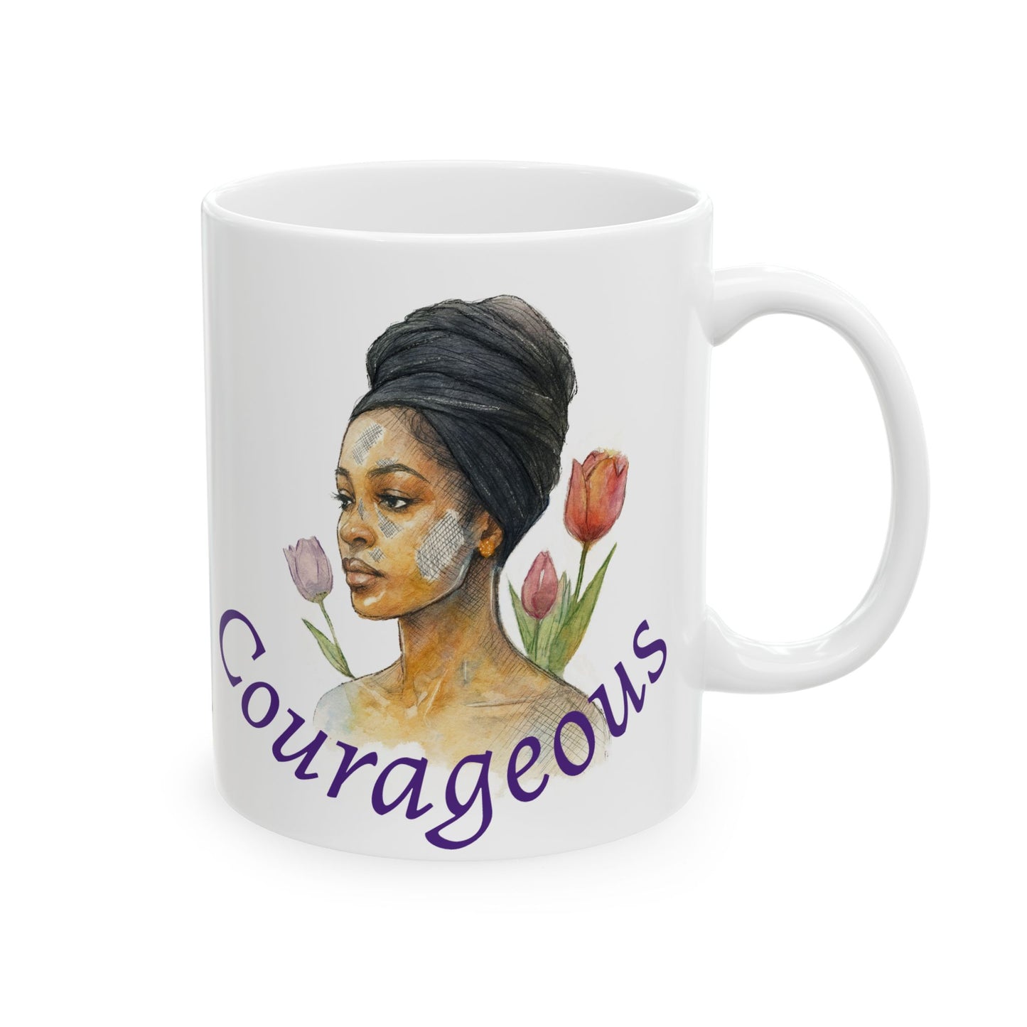 Confidence and Courageous Mug