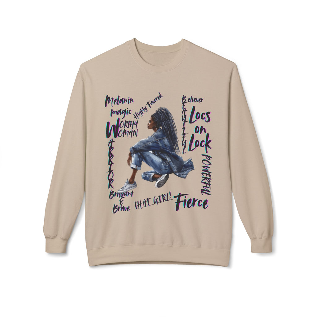Loc'd Lady CrewNeck