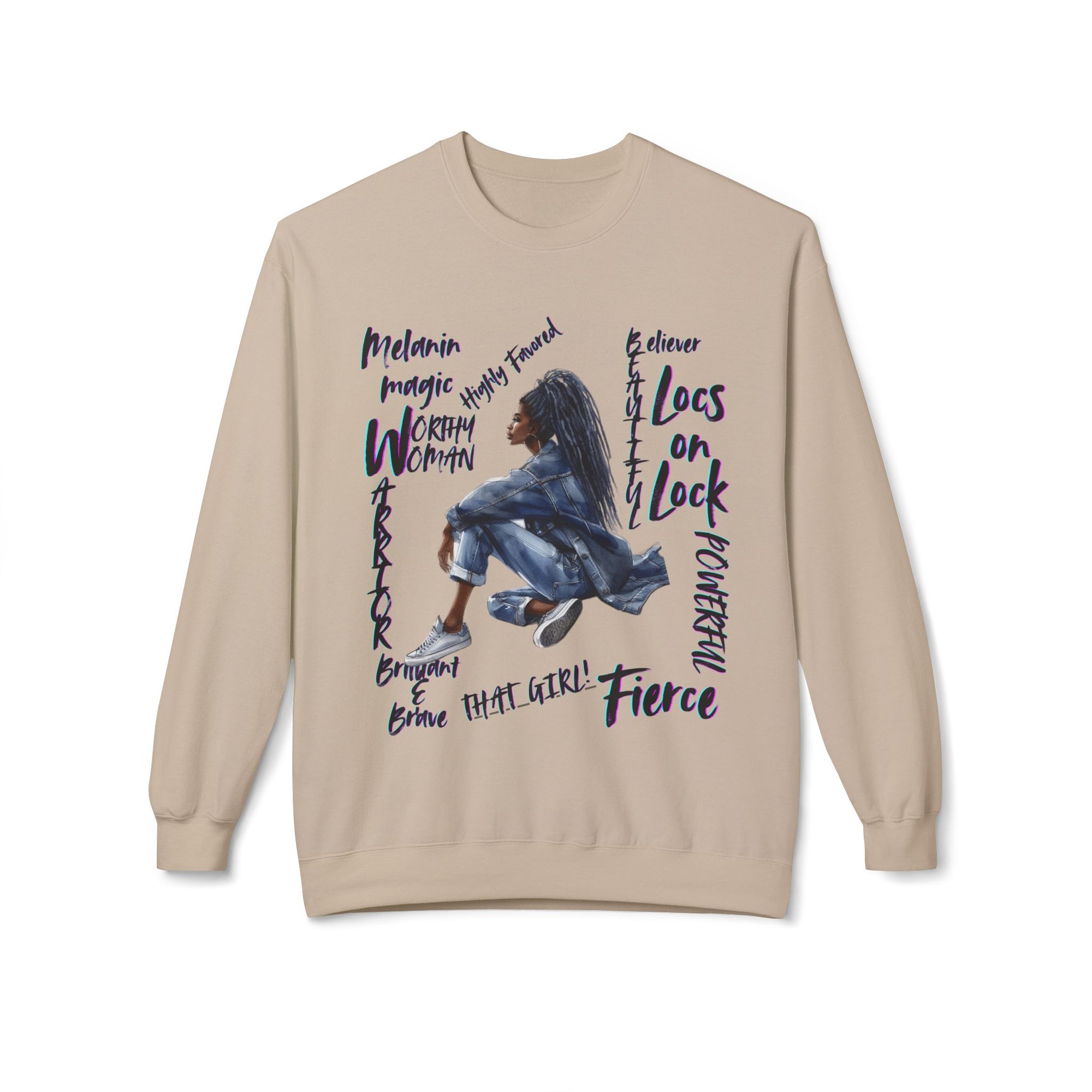 Loc'd Lady CrewNeck