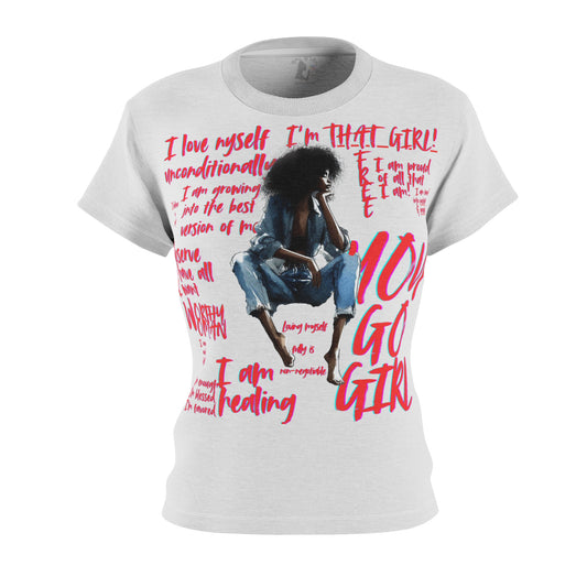 That Girl Affirmation T Shirt (Gray)