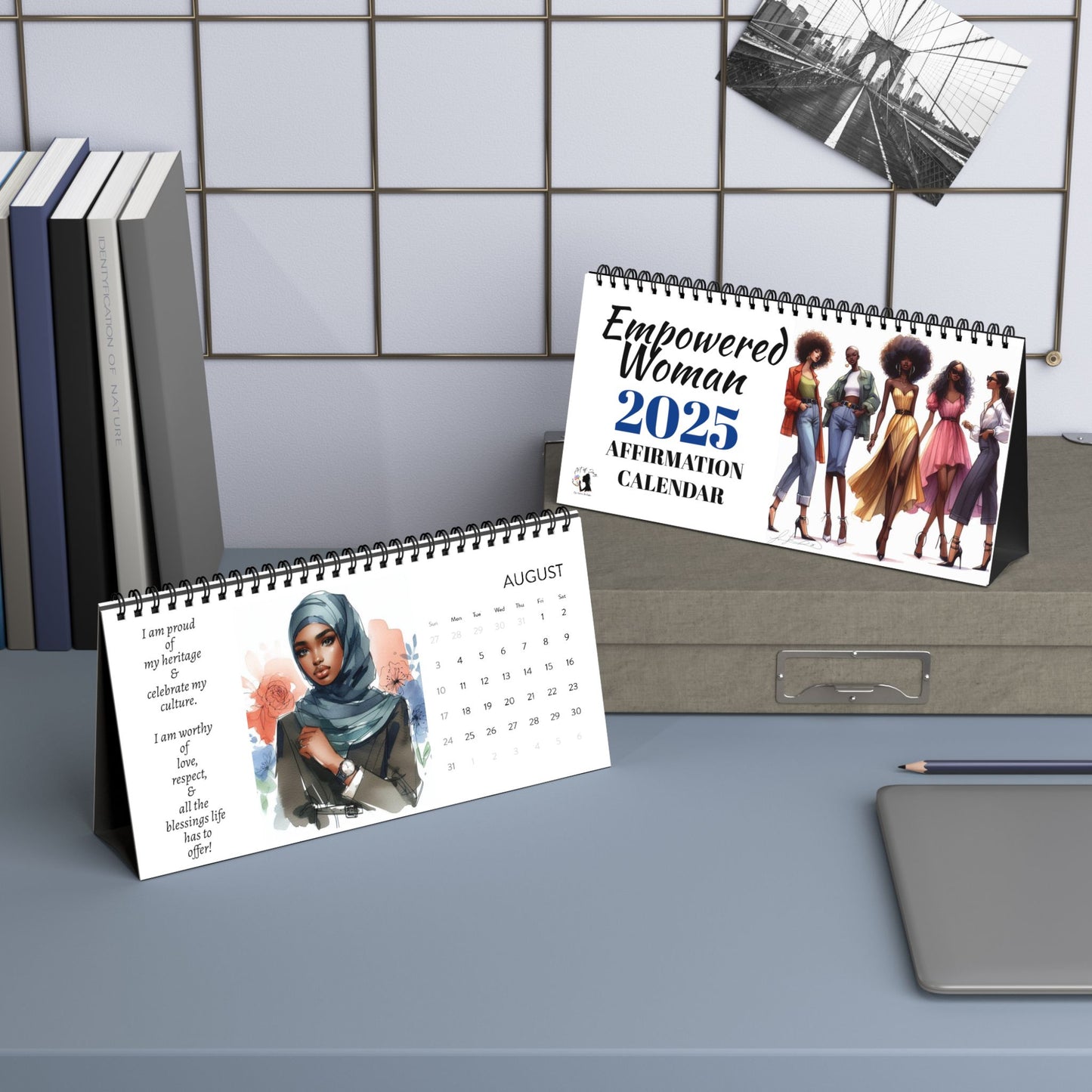 2025 Affirmation Desk Calendar