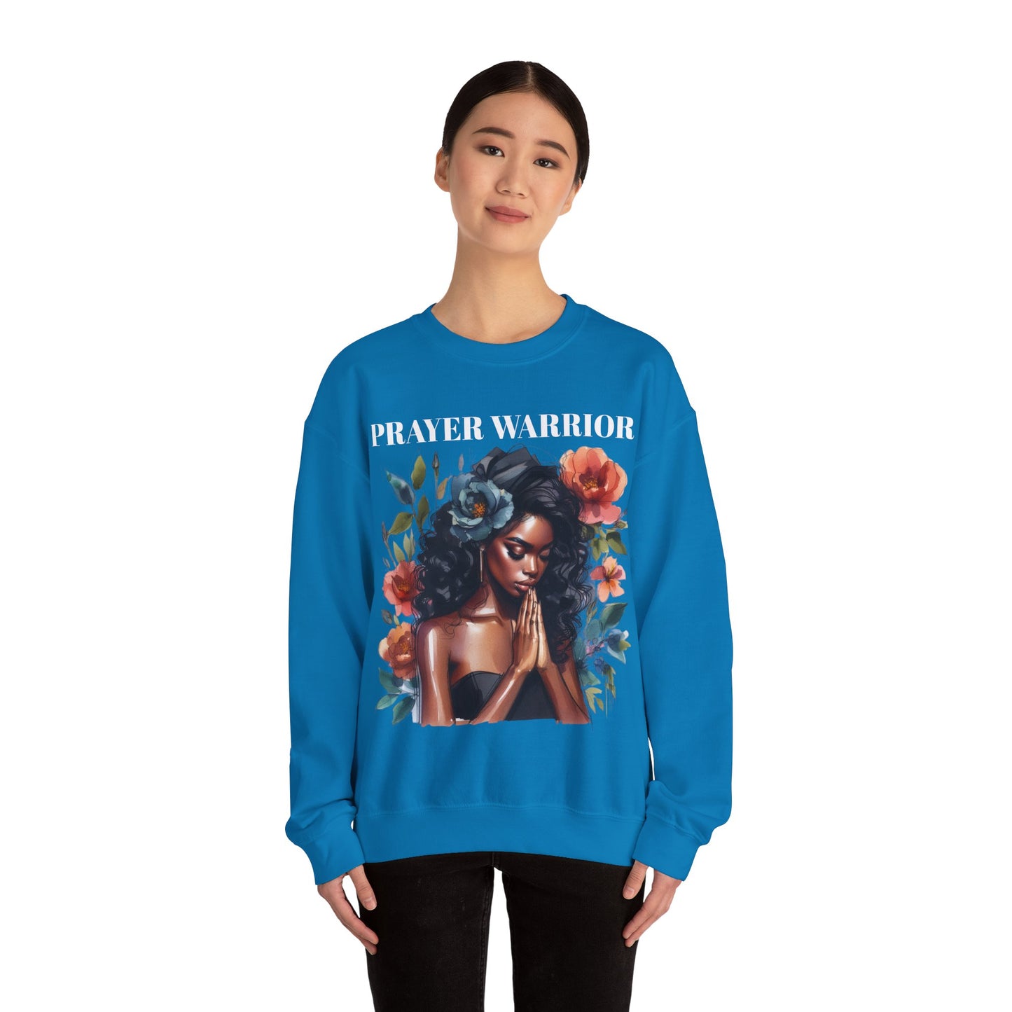 Praying Woman Crewneck