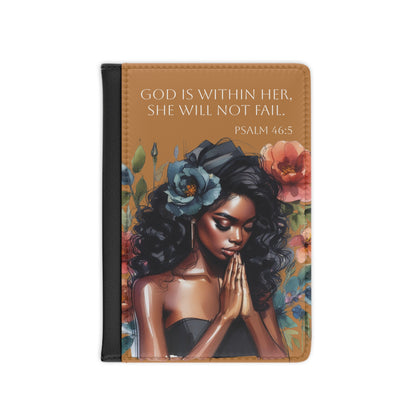 Praying Woman Passport Cover