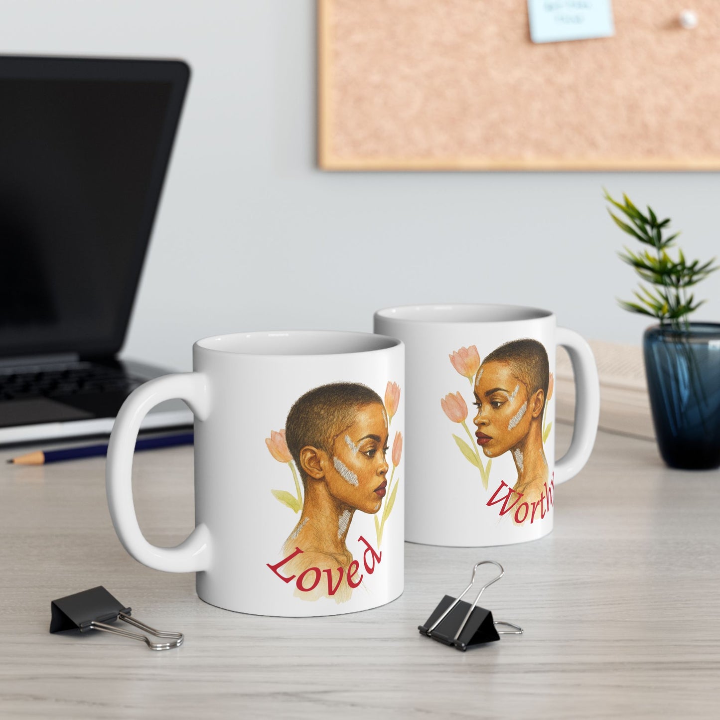 Loved and Worthy Mug