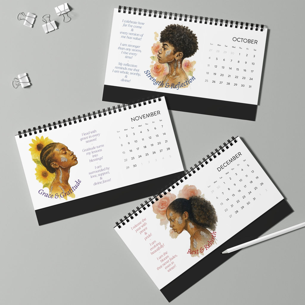 2026 Affirmation Desk Calendar