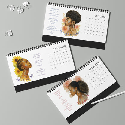 2026 Affirmation Desk Calendar