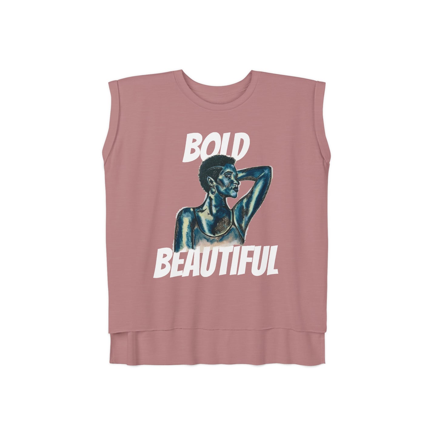 Bold and Beautiful Muscle Tee