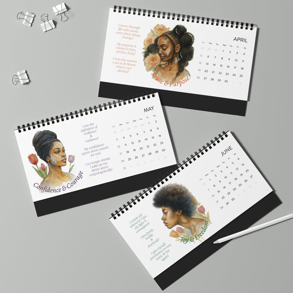 2026 Affirmation Desk Calendar