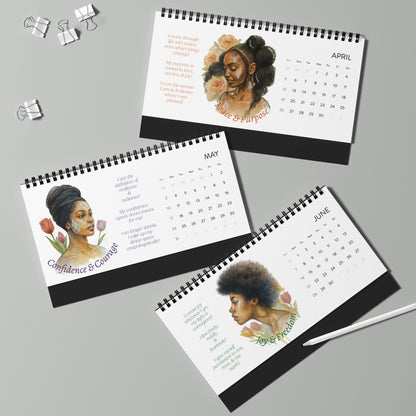 2026 Affirmation Desk Calendar