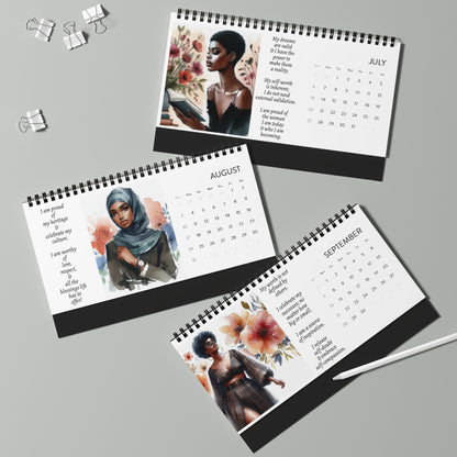 2025 Affirmation Desk Calendar